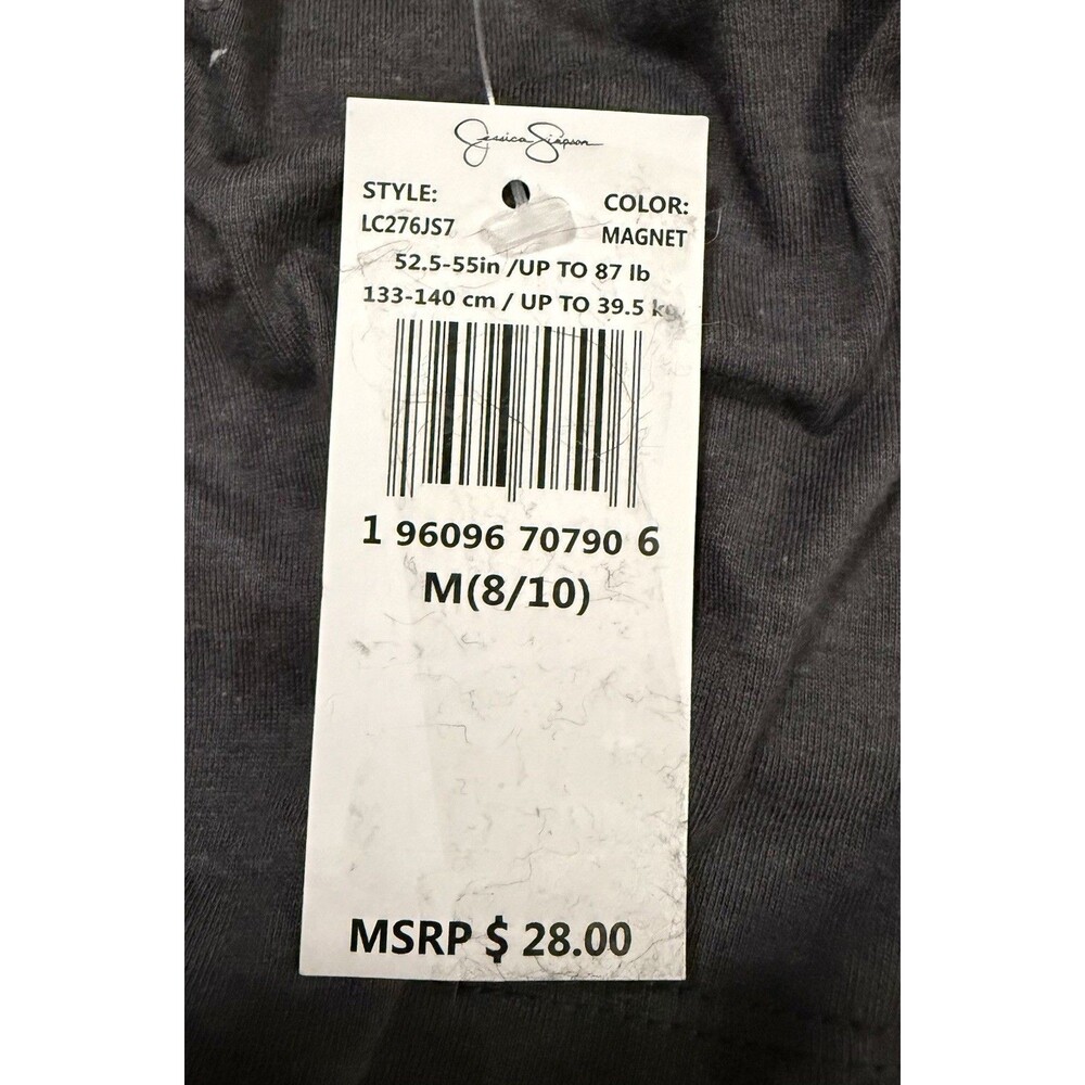 NWT Jessica Simpson Girls M 8/10 Yin-Yang Cropped Long Sleeve Tee Shirt - Picture 6 of 6